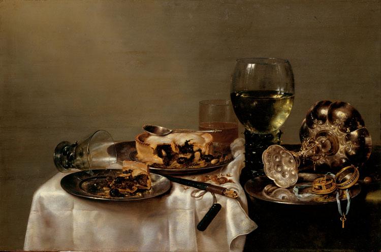HEDA, Willem Claesz. Still Life (mk08) oil painting picture